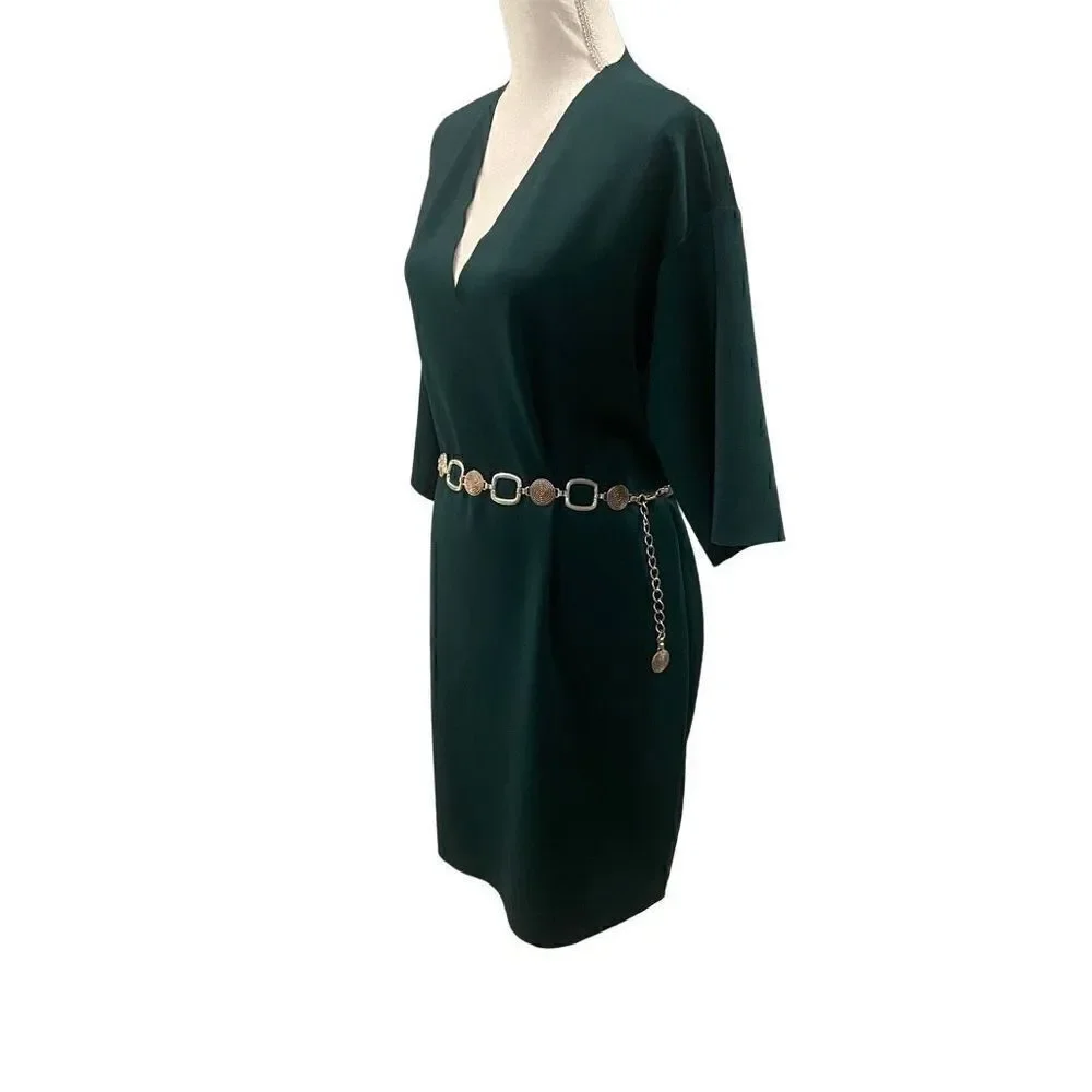 Zara Trafaluc Green Dress